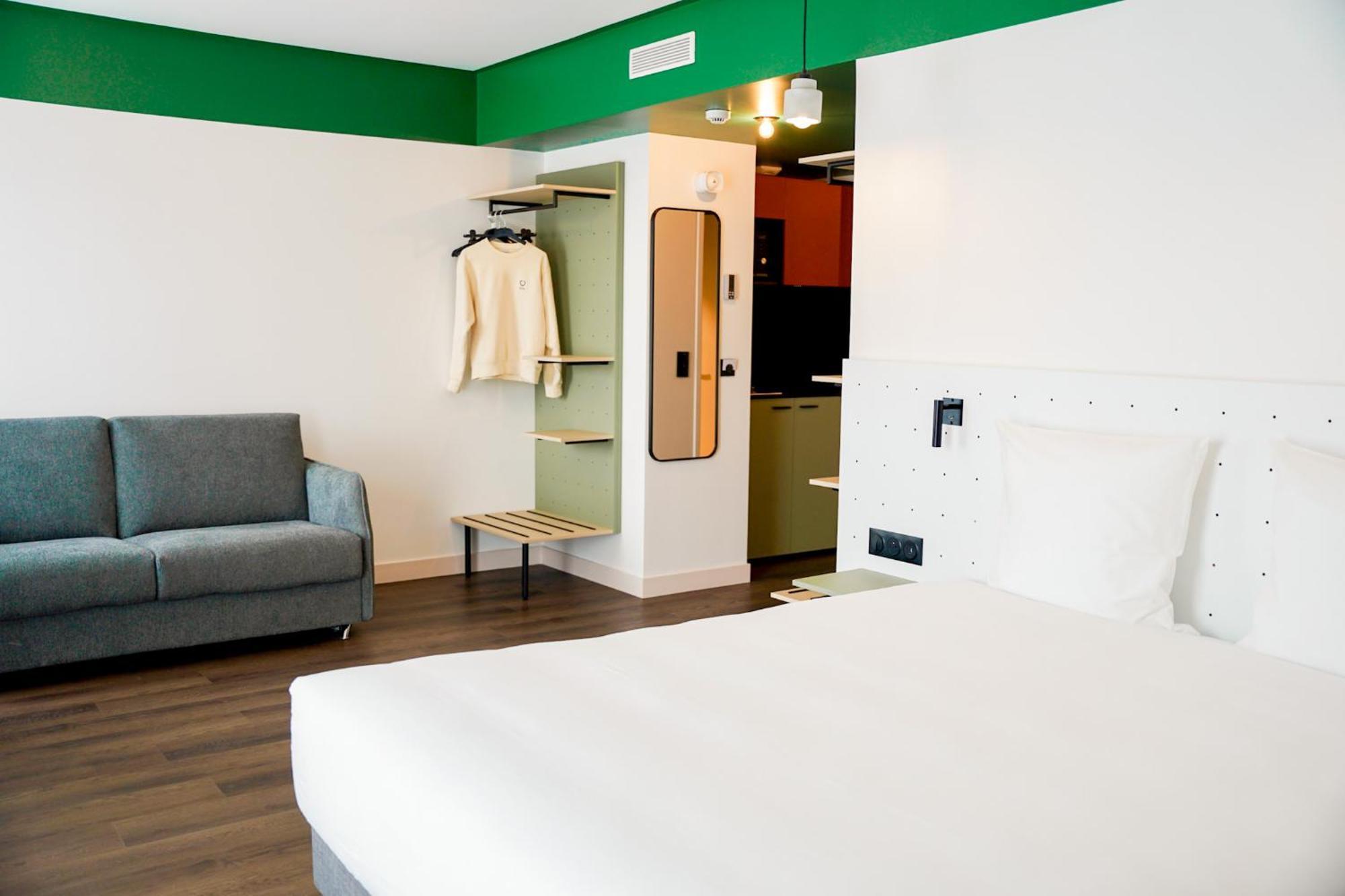 Executive Studio met Tweepersoonsbed en Slaapbank